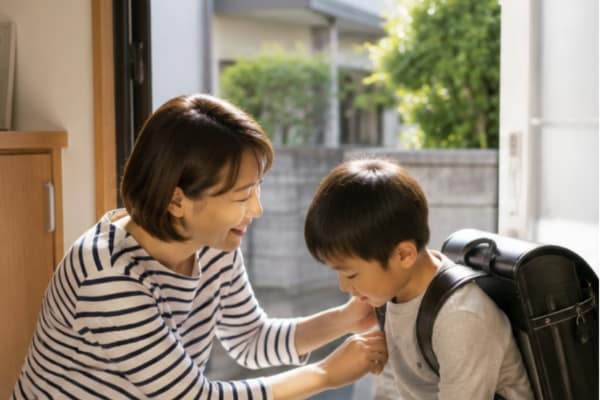 見送りの朝